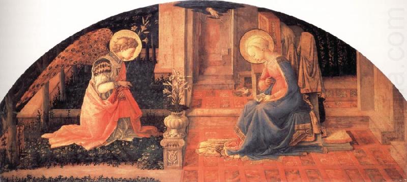 Fra Filippo Lippi The Annunciation china oil painting image